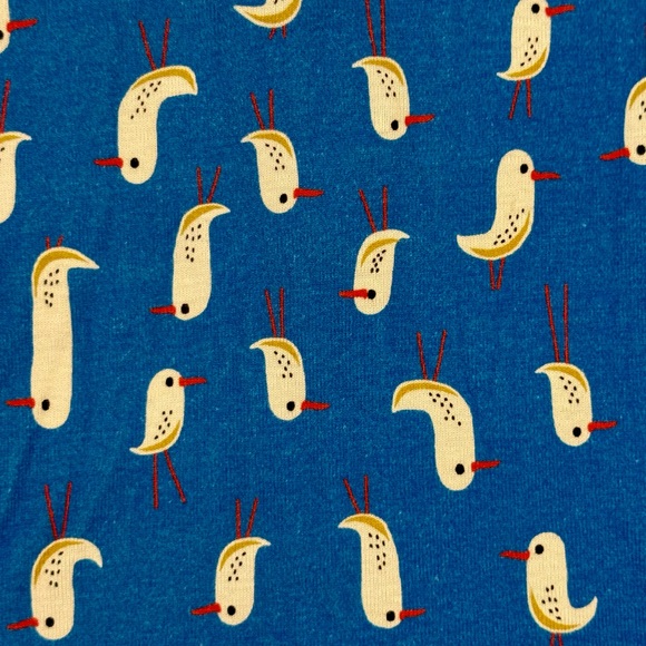 Hanna Andersson Baby Zip Shortie Sleeper Boys 0-3M 50 cm Girls Seagulls Organic - Picture 2 of 5